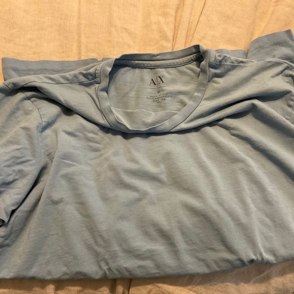 Armani Exchange Medium Tee Blue